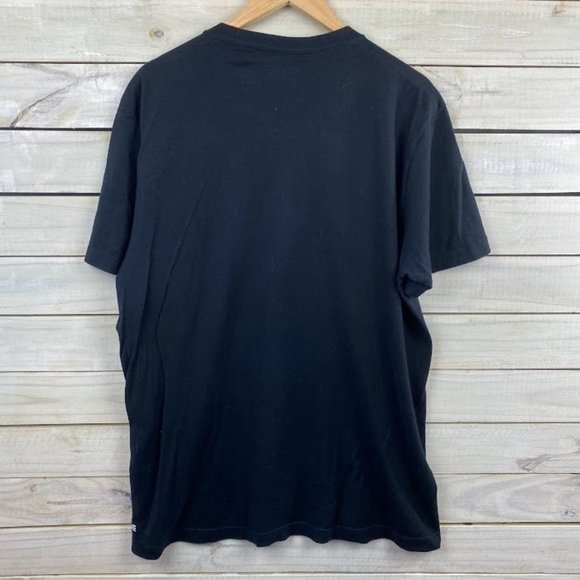 Converse All Star Men's Size Large Graphic Tee Men's Black T-Shirt Crew Neck - Picture 5 of 7